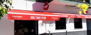 Toldo bar time peru